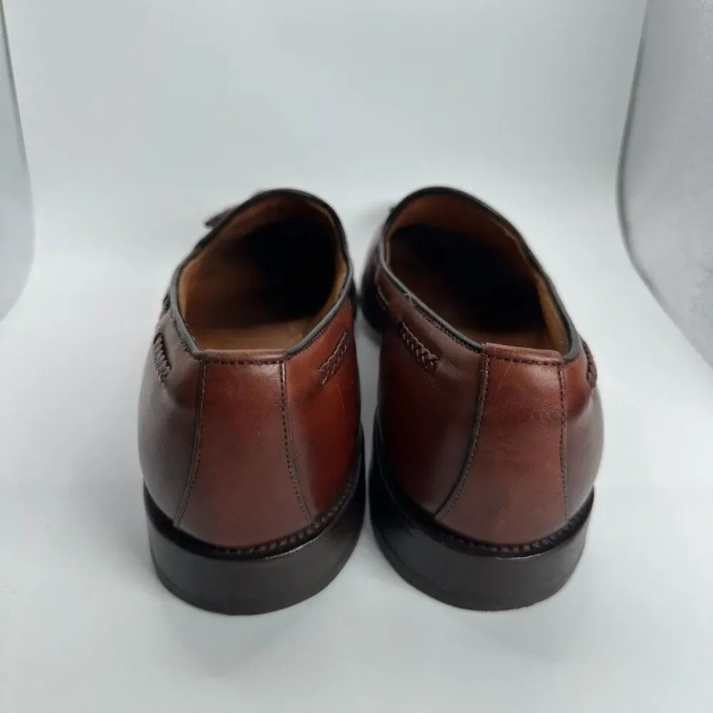 Allen Edmonds Dress Shoes‎ Mens Size 10 A Brown Brookwood Loafers Leather Oxford